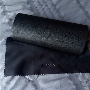 Prada Black Eyeglasses case